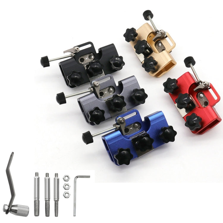 Portable Handheld Electric Saw Hand-cranked Chain Sharpener With 3 Grinding Heads