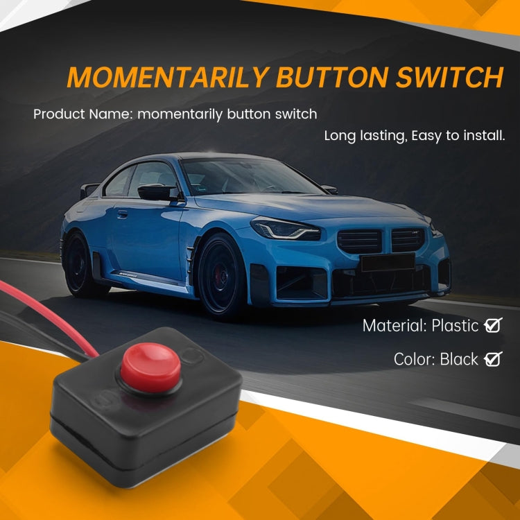 4pcs Car Circuit Wire Horn Small Switch Button