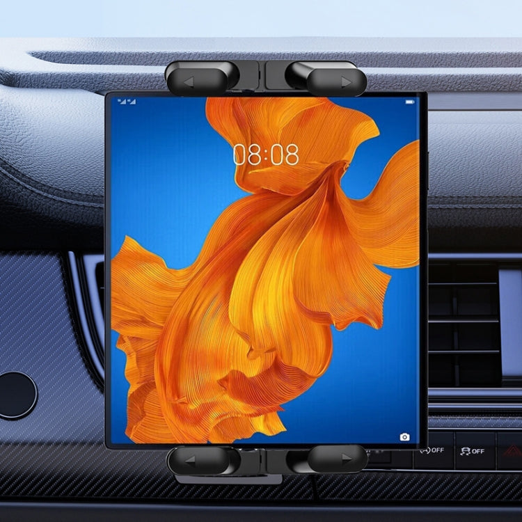 Car Air Conditioner Vent Folding Screen Cell Phone Tablet Universal Bracket