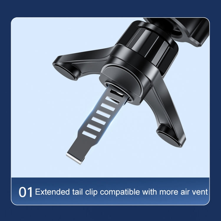 Car Air Conditioner Vent Folding Screen Cell Phone Tablet Universal Bracket