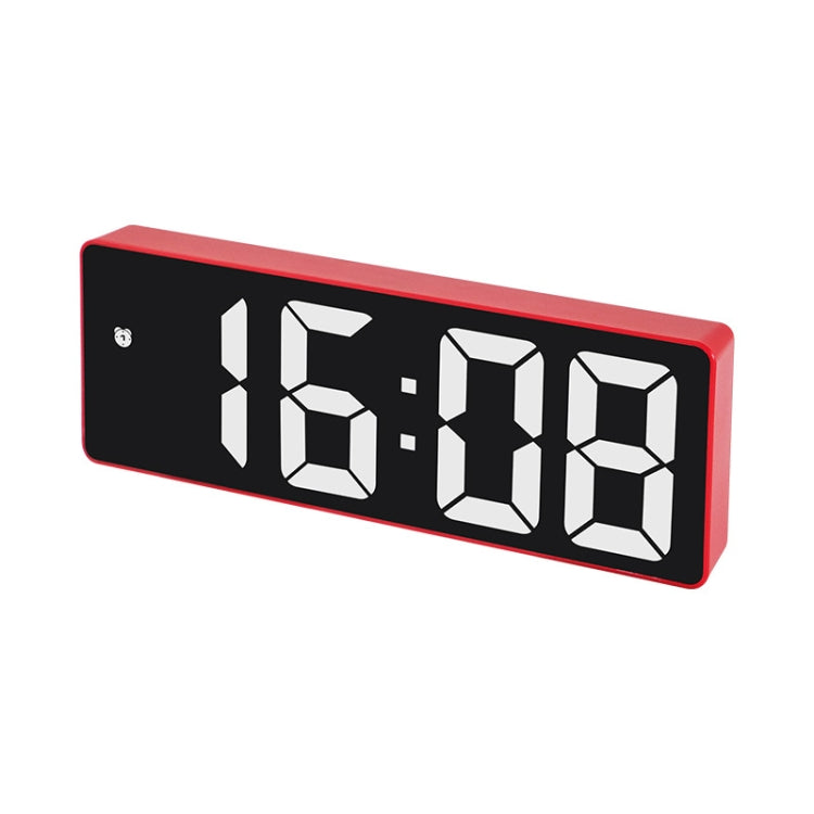 JX012 Multifunctional LED Electronic Clock Battery Plug-in Dual-purpose Bedside Alarm Clock