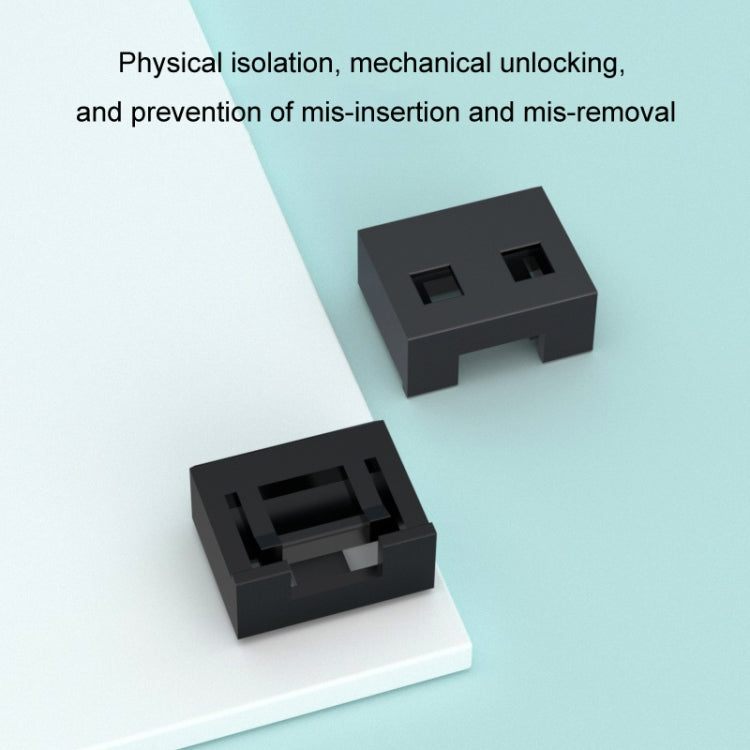 USB Removable Sealing Plug Ddustproof Hidden Anti-Theft Safety Lock