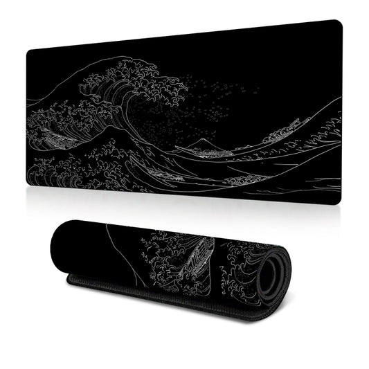 Big Wave Gaming Mouse Pad Non-Slip Rubber Desk Mat