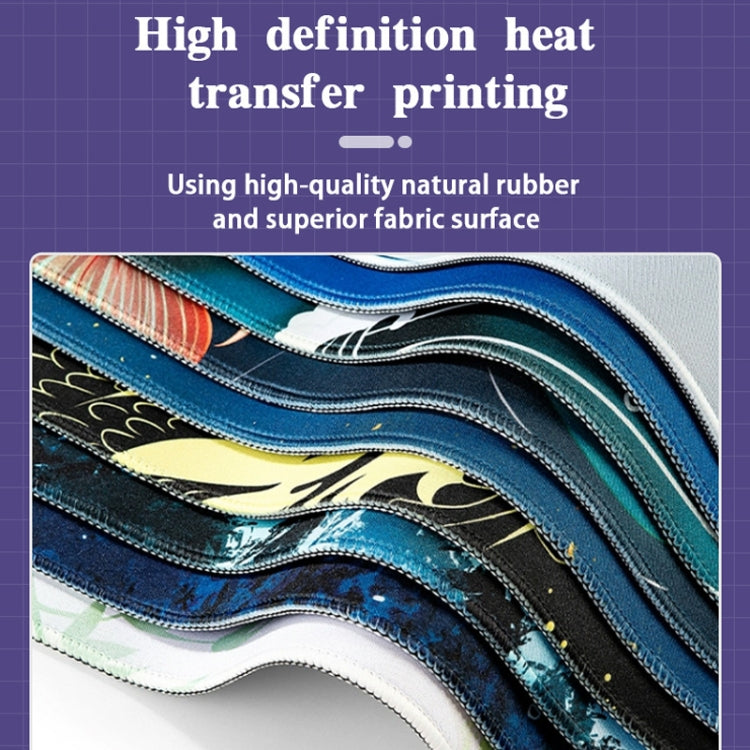 Big Wave Gaming Mouse Pad Non-Slip Rubber Desk Mat