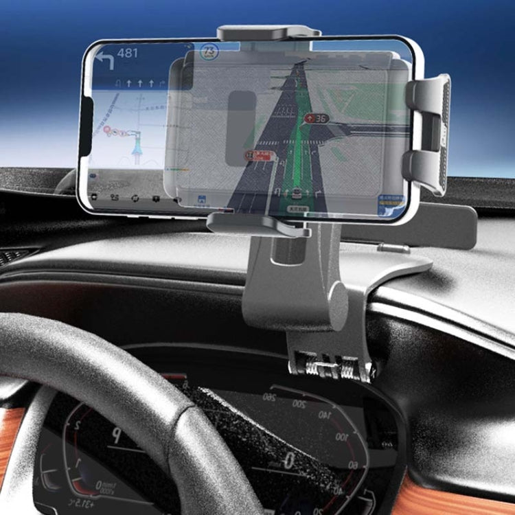 Car Dashboard Multifunctional Rotating And Folding Cell Phone Navigation Holder