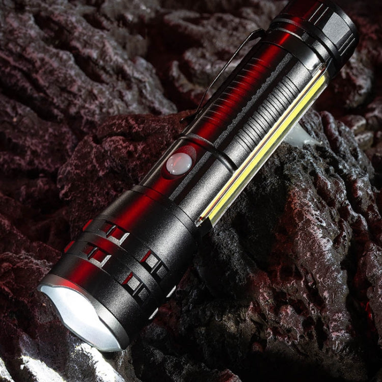 E-SMARTER P27 Pen Clip Strong Light Flashlight Laser Wick High Bright Side Light Outdoor Emergency Adventure Flashlight