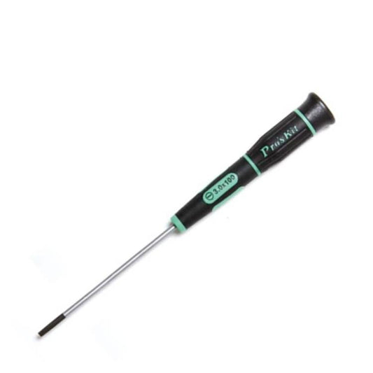 ProsKit  SD-081-S7 Slotted Precision Screwdriver(3.0 x 100mm) for Daily Electronics Repairs