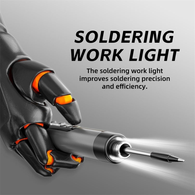USB Digital Display Charging Soldering Iron Set 5-speed Temperature Adjustable
