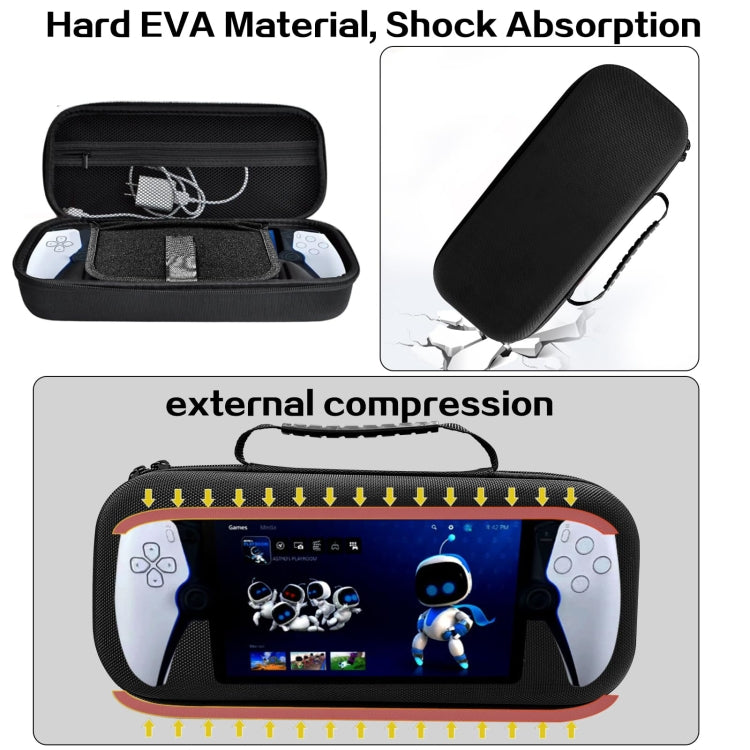 For PS Portal Game Consoles EVA Shockproof Waterproof Storage Bag