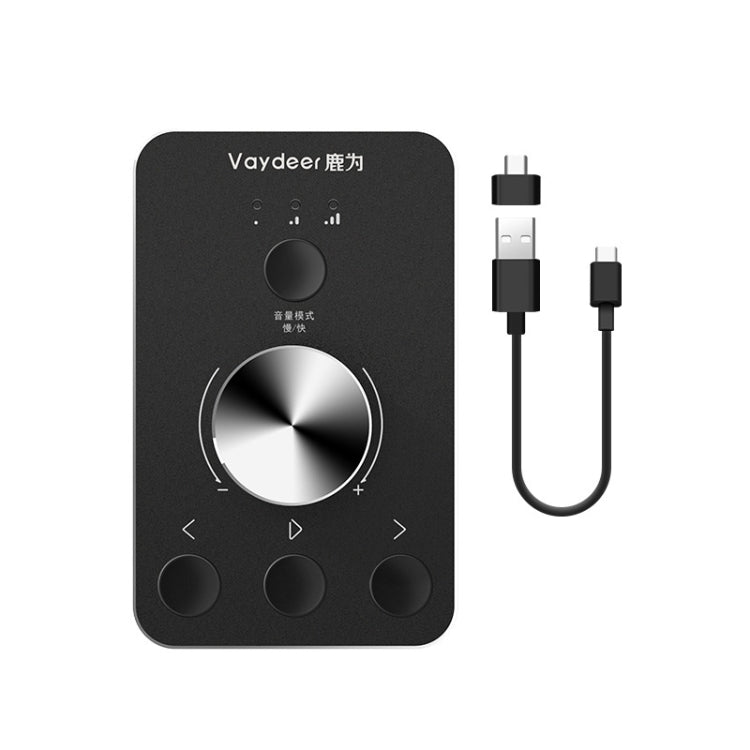 Vaydeer JP2011 USB Computer Volume Adjustment Controller Desktop Multimedia Rotary Button
