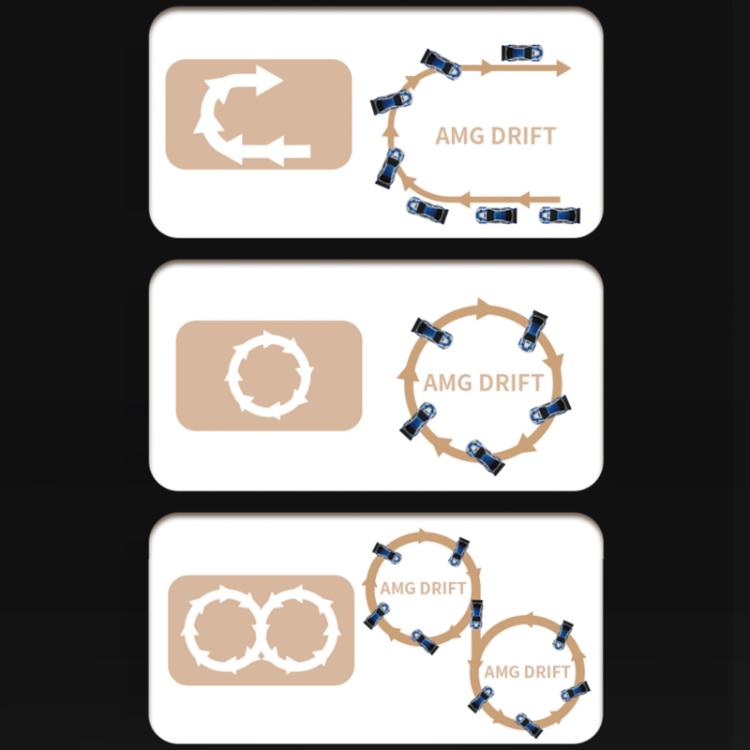 1:43 Full Scale Mini 4WD Drifting Charging Remote Control Car