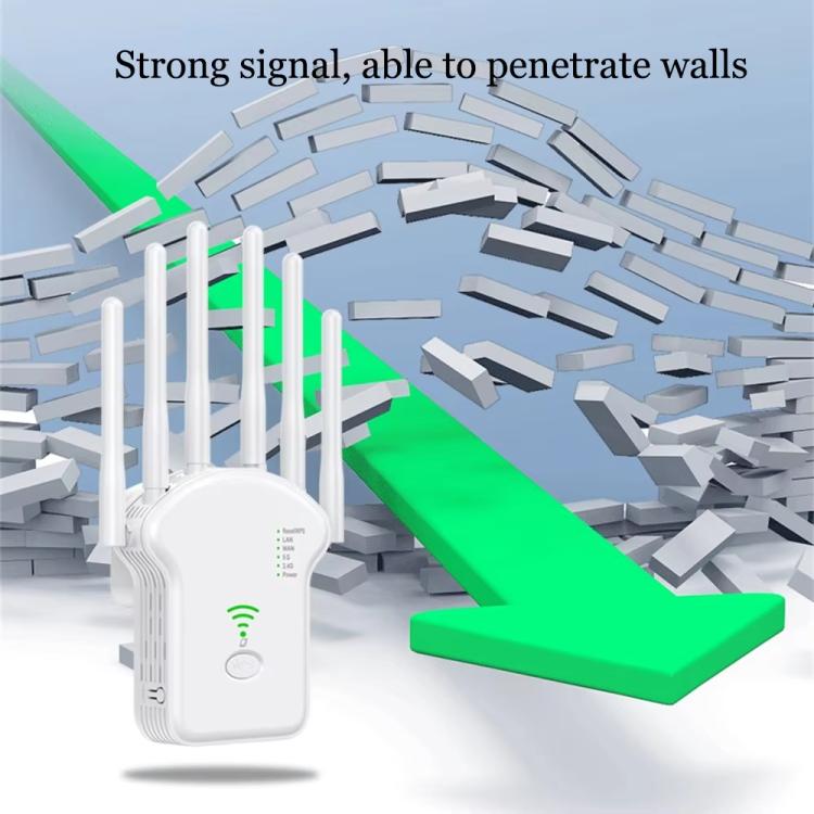 Urant U13 1200Mbps 2.4G/5G Dual Band WiFi Repeater Signal Amplifier