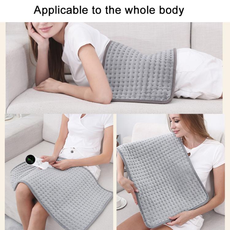 Electric Heating Pad With 9 Heat Settings , 4 Timer Levels, 30x40cm, 30x60cm, 40x76cm, 50x100cm