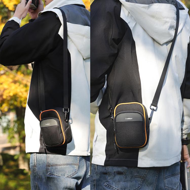 Cwatcun D168 Small Convenient Camera Bag Scratch-Resistant And Wear-Resistant Microslice Card Camera Pouch
