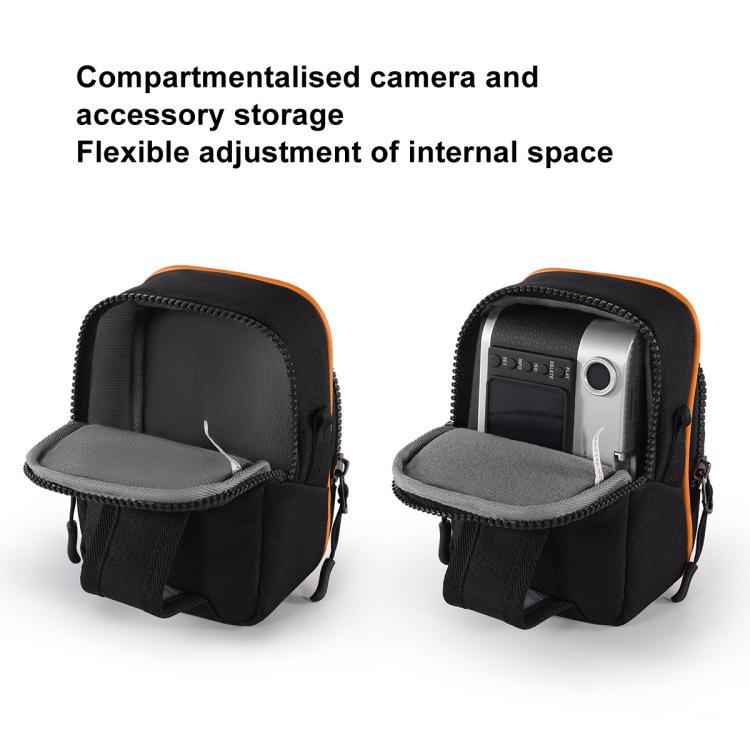 Cwatcun D168 Small Convenient Camera Bag Scratch-Resistant And Wear-Resistant Microslice Card Camera Pouch