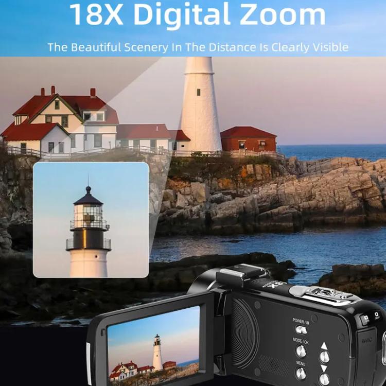 Ordro 1080P 30fps HD Night Vision Infrared Digital Camera