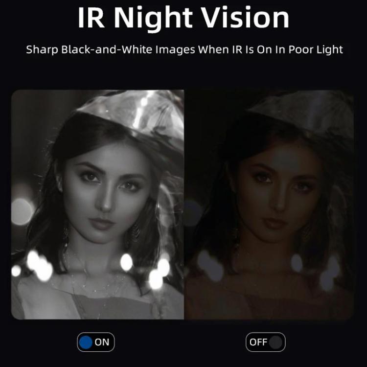 Ordro 1080P 30fps HD Night Vision Infrared Digital Camera