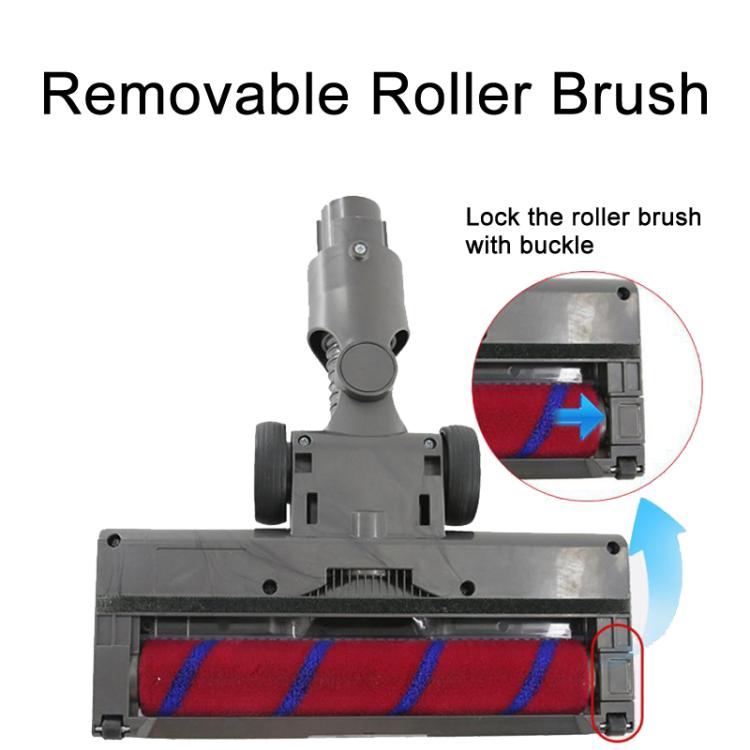 For Dyson V7 / V8 / V10 / V11 Vacuum Cleaner Floor Brush Head With LED Light