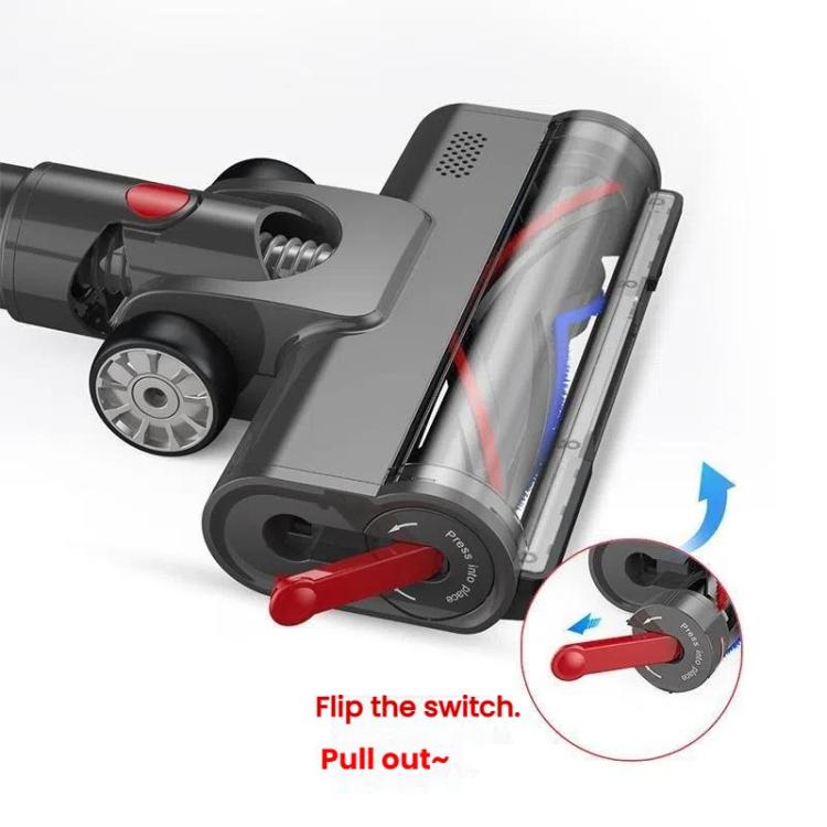 For Dyson V7 / V8 / V10 / V11 / V15 Vacuum Cleaner High Torque Turbine Floor Brush With Lighting