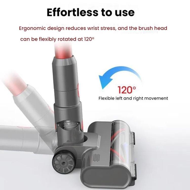 For Dyson V7 / V8 / V10 / V11 / V15 Vacuum Cleaner High Torque Turbine Floor Brush With Lighting