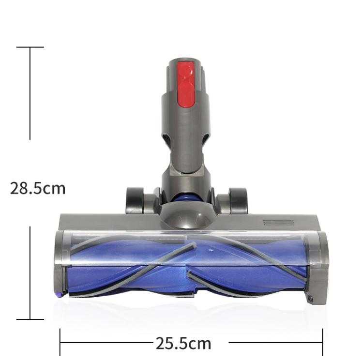 For Dyson V7 / V8 / V10 / V11 / V15 Vacuum Cleaner Direct Drive Anti-entanglement Brush Head with Green Light
