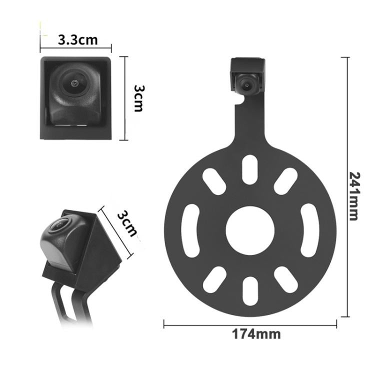 For Jeep Wrangler 2007-2018 Car Backup Tire Rear View Camera