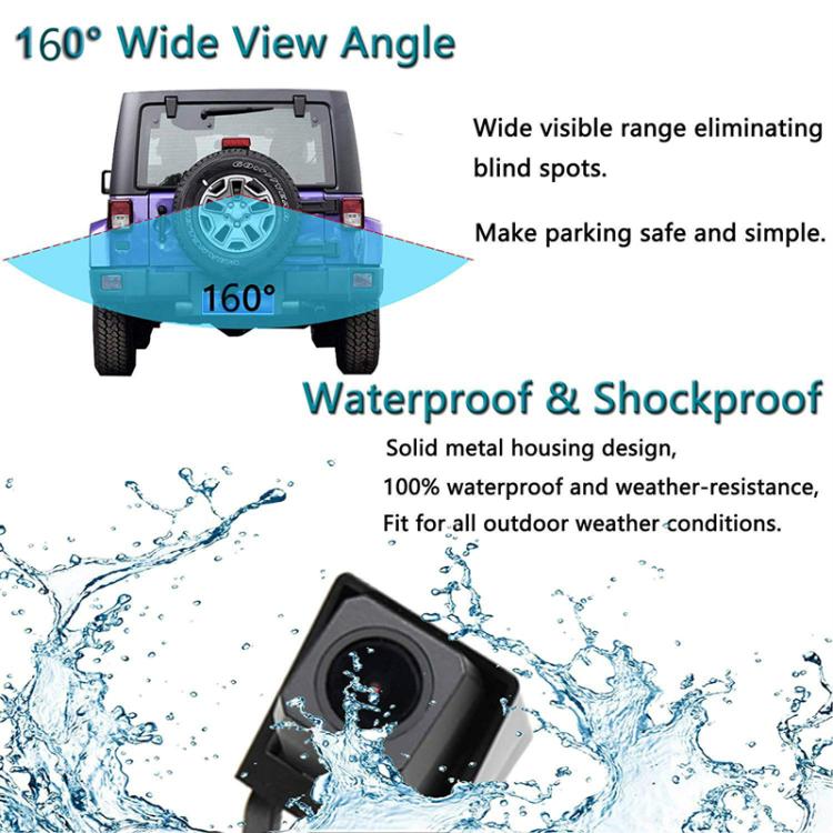 For Jeep Wrangler 2007-2018 Car Backup Tire Rear View Camera