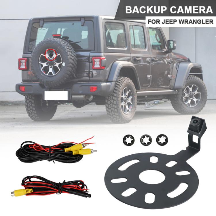 For Jeep Wrangler 2007-2018 Car Backup Tire Rear View Camera