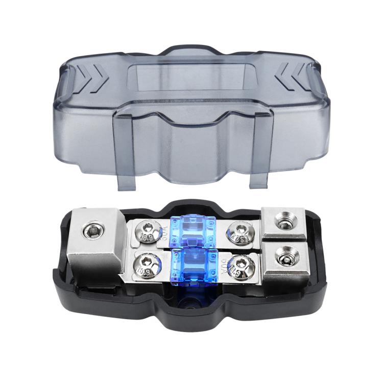 1 Out 2 Ways Car Audio Power Fuse Holder Car Fuse Distribution Block