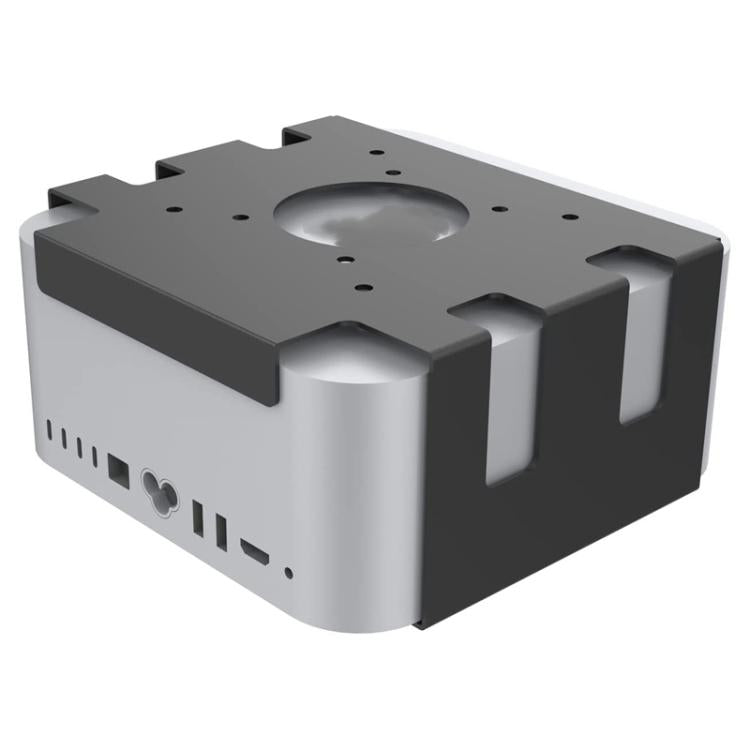 For Mac Studio Under Desk Metal Bracket Cooling Storage Wall Mount Stand