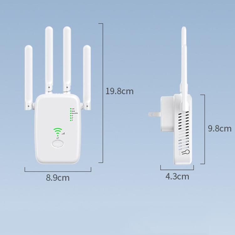 Urant U11 300Mbps 2.4G Wireless Repeater WiFi Signal Amplifier Support WPS Quick Setting