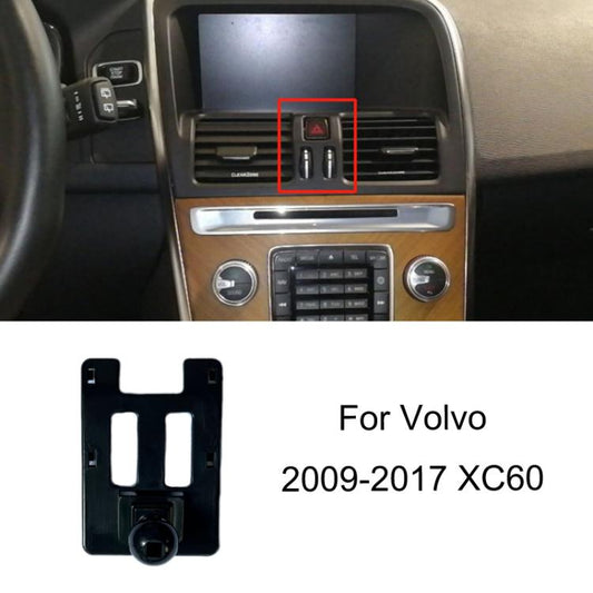 For Volvo Left Driving Car-Mounted Special Mobile Phone Navigation Bracket Base