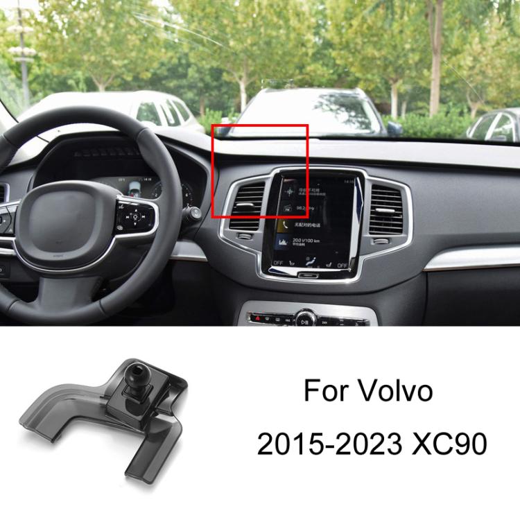 For Volvo Left Driving Car-Mounted Special Mobile Phone Navigation Bracket Base