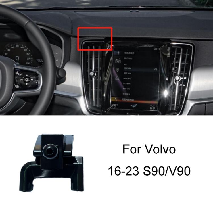 For Volvo Left Driving Car-Mounted Special Mobile Phone Navigation Bracket Base