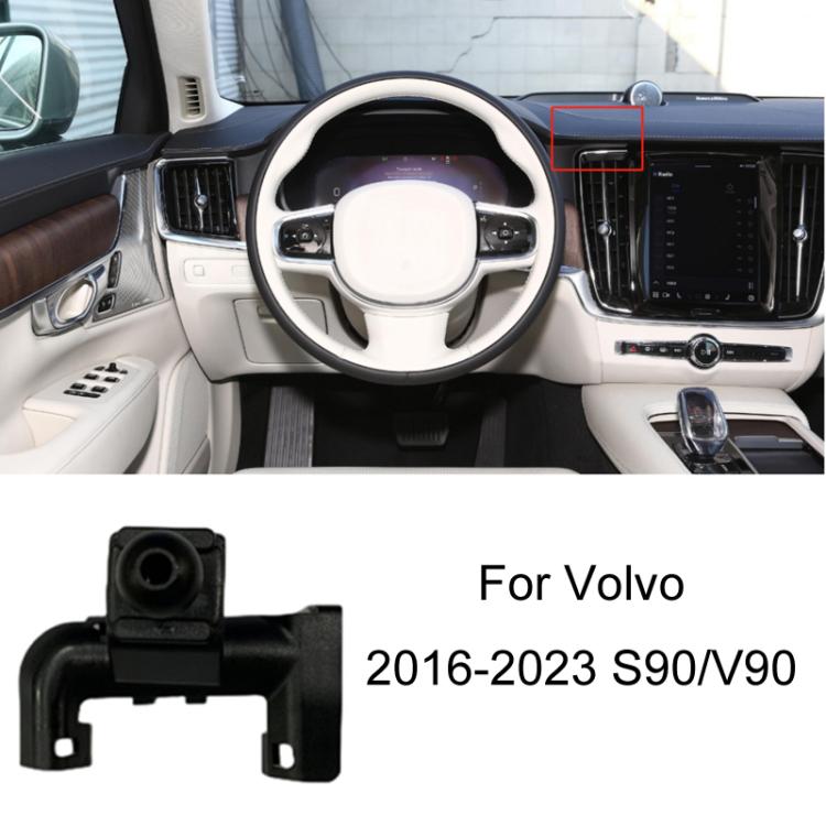 For Volvo Left Driving Car-Mounted Special Mobile Phone Navigation Bracket Base