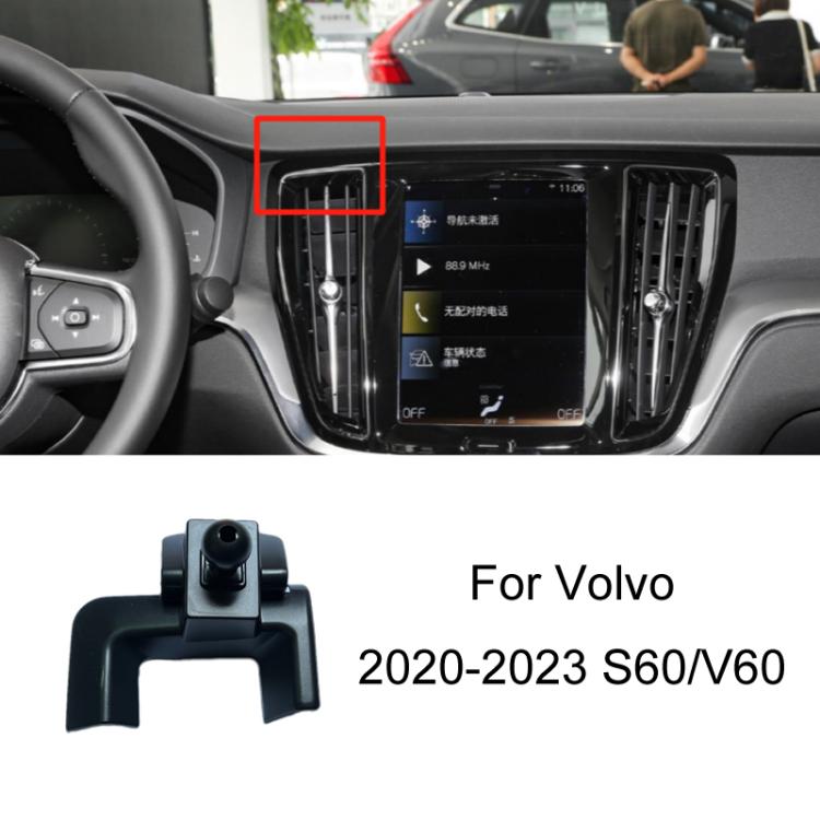 For Volvo Left Driving Car-Mounted Special Mobile Phone Navigation Bracket Base
