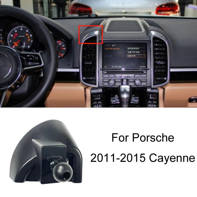 For Porsche Left Driving Car-Mounted Mobile Phone Navigation Holder Base
