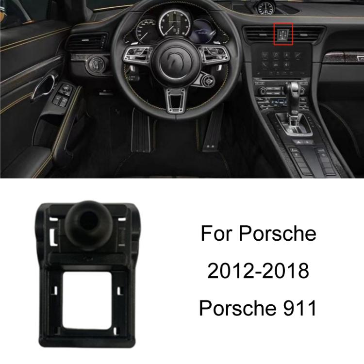For Porsche Left Driving Car-Mounted Mobile Phone Navigation Holder Base