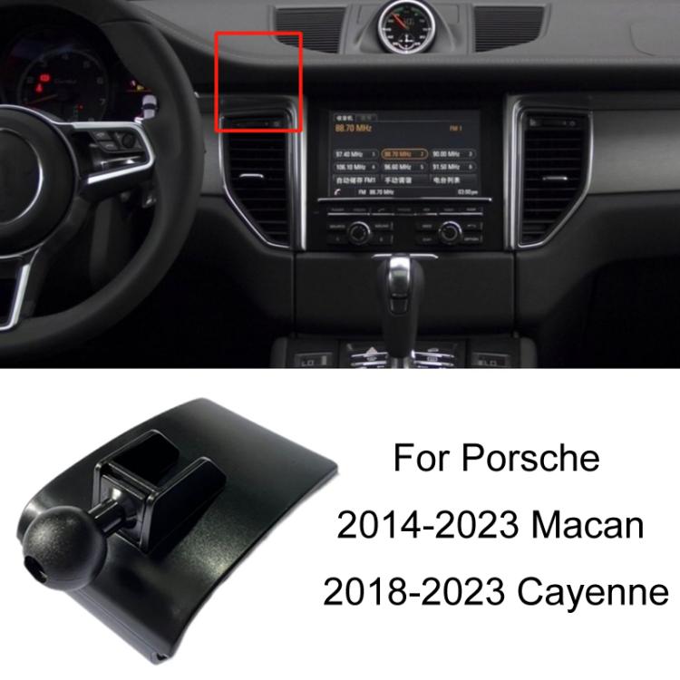 For Porsche Left Driving Car-Mounted Mobile Phone Navigation Holder Base