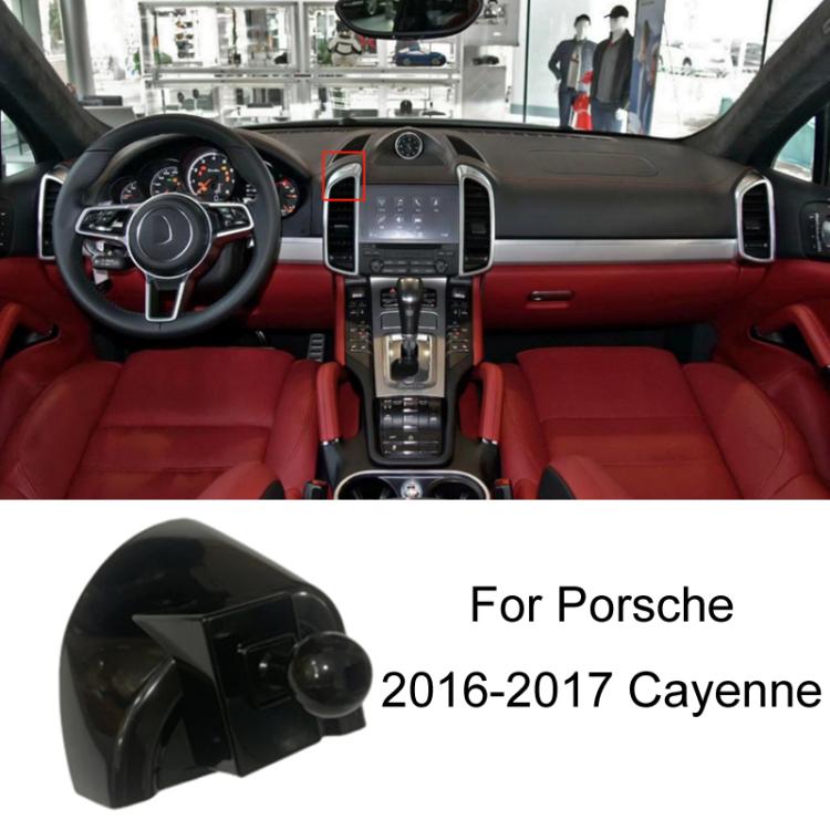 For Porsche Left Driving Car-Mounted Mobile Phone Navigation Holder Base