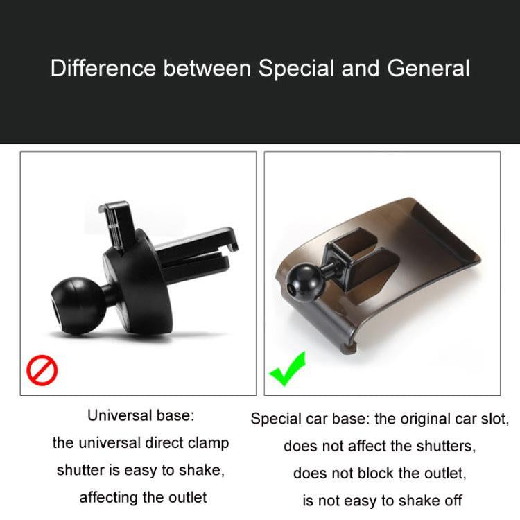 For Porsche Left Driving Car-Mounted Mobile Phone Navigation Holder Base