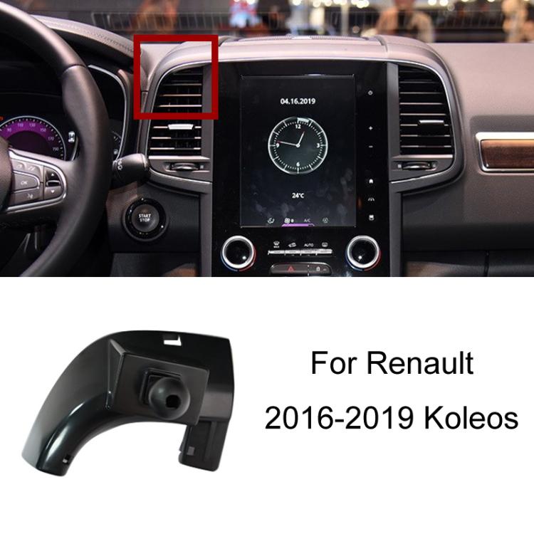 For Renault Left Driving Car-Mounted Special Mobile Phone Navigation Bracket Base