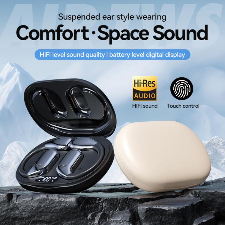 M75 On-Ear AI Intelligent Translation Language Conference Recording Wireless Digital Display Bluetooth Earphone