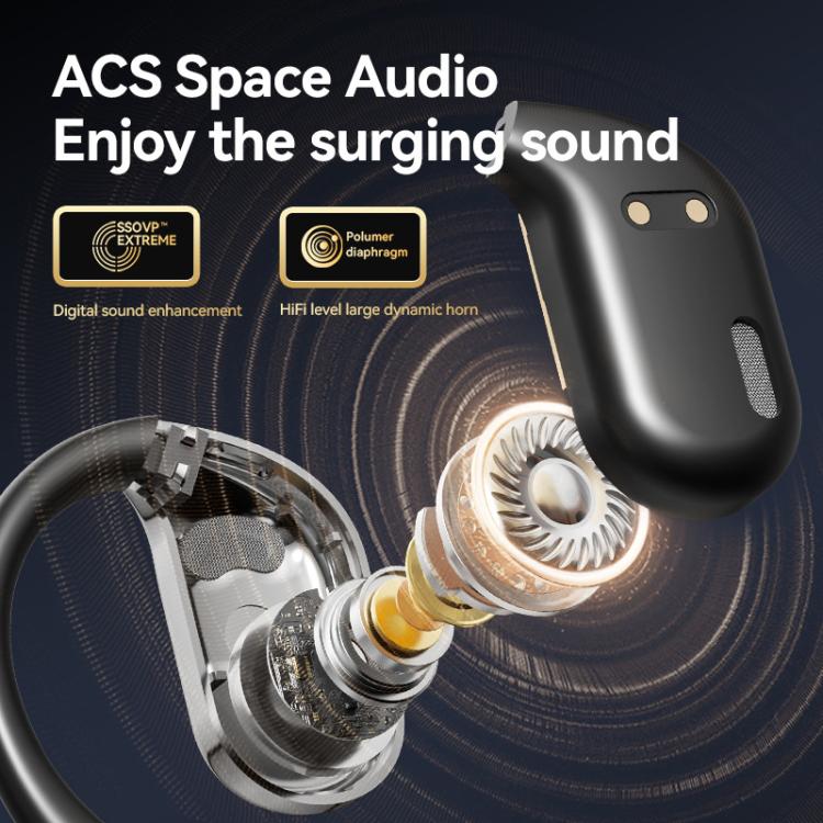 M75 On-Ear AI Intelligent Translation Language Conference Recording Wireless Digital Display Bluetooth Earphone