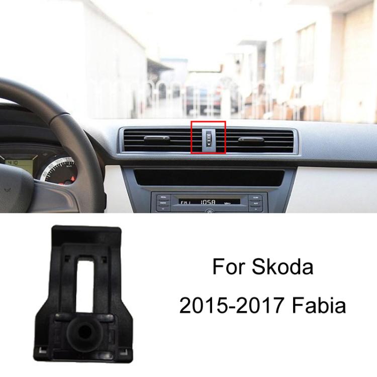 For Skoda Left Driving Car Special Mobile Phone Navigation Bracket Base