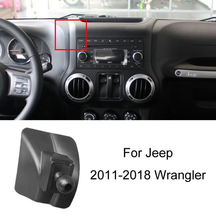 For Jeep Left Driving Car Special Mobile Phone Navigation Bracket Base