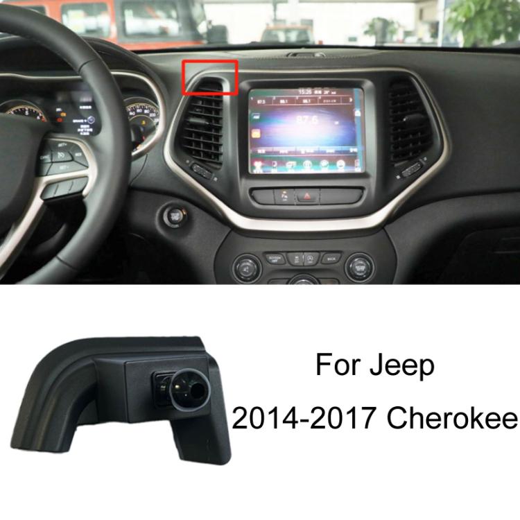 For Jeep Left Driving Car Special Mobile Phone Navigation Bracket Base