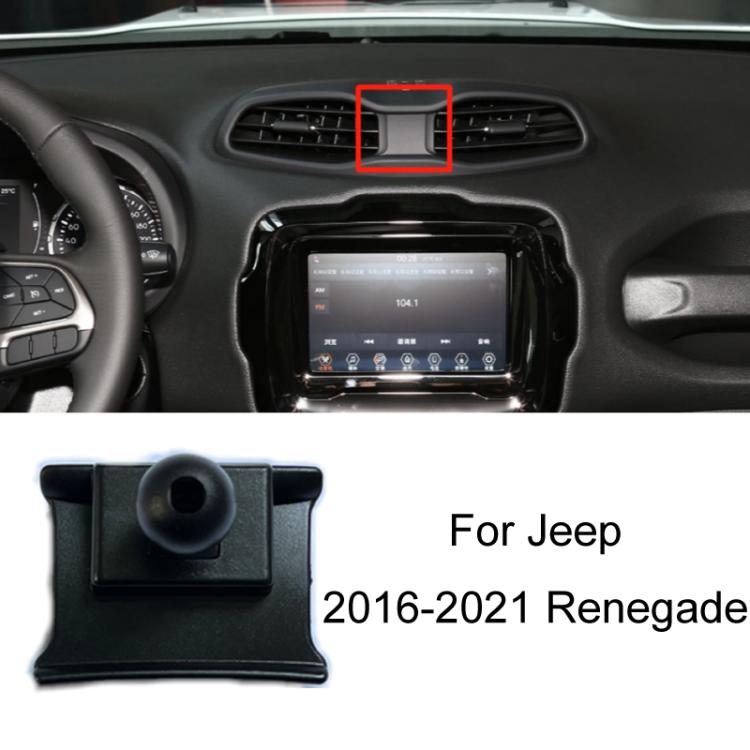 For Jeep Left Driving Car Special Mobile Phone Navigation Bracket Base