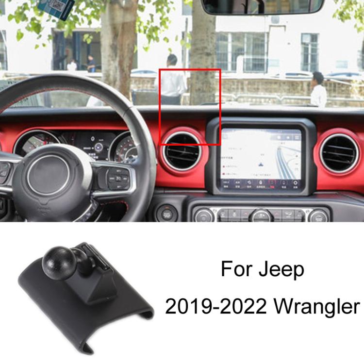 For Jeep Left Driving Car Special Mobile Phone Navigation Bracket Base
