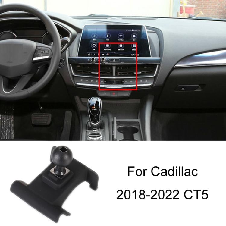 For Cadillac Left Driving Car Special Mobile Phone Navigation Bracket Base